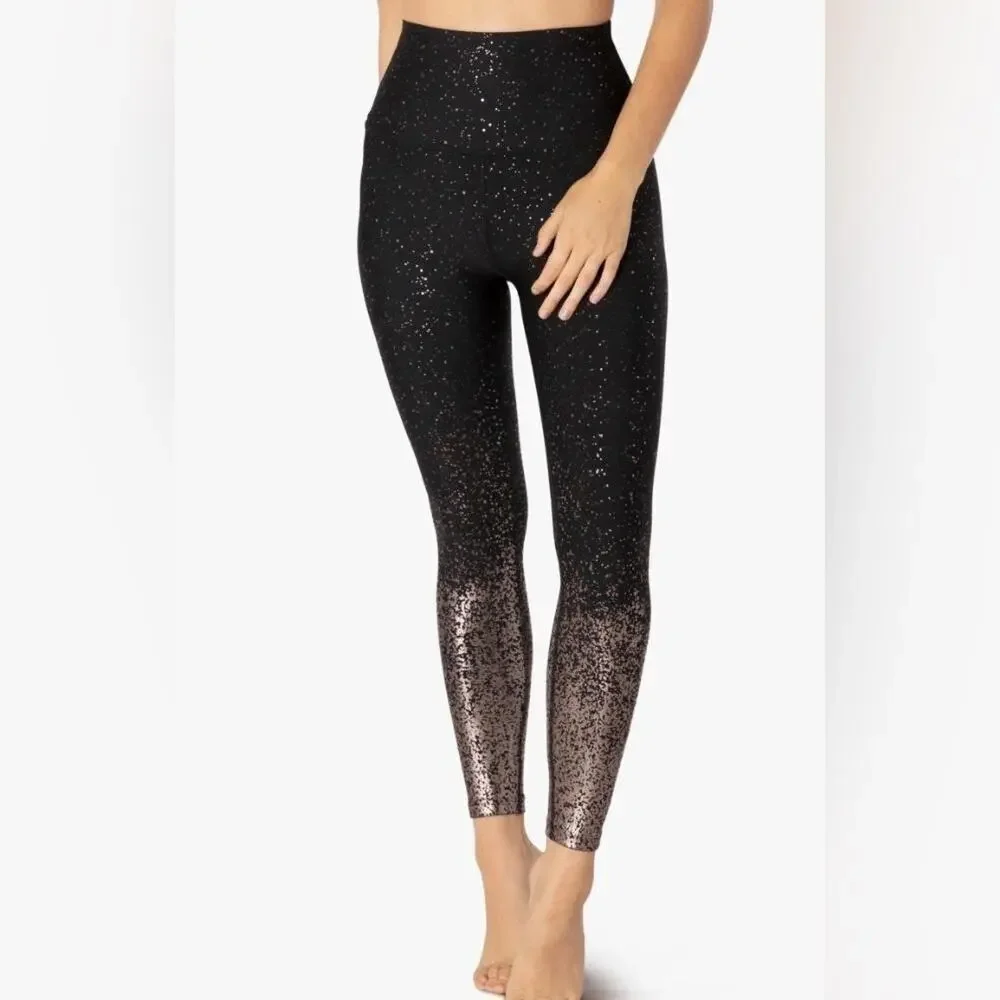 Beyond Yoga Alloy Ombré High-Waist Leggings